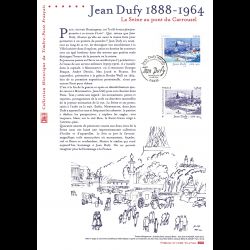 Document officiel 2014 - Tableau Jean Dufy - La Seine au pont du Carrousel
