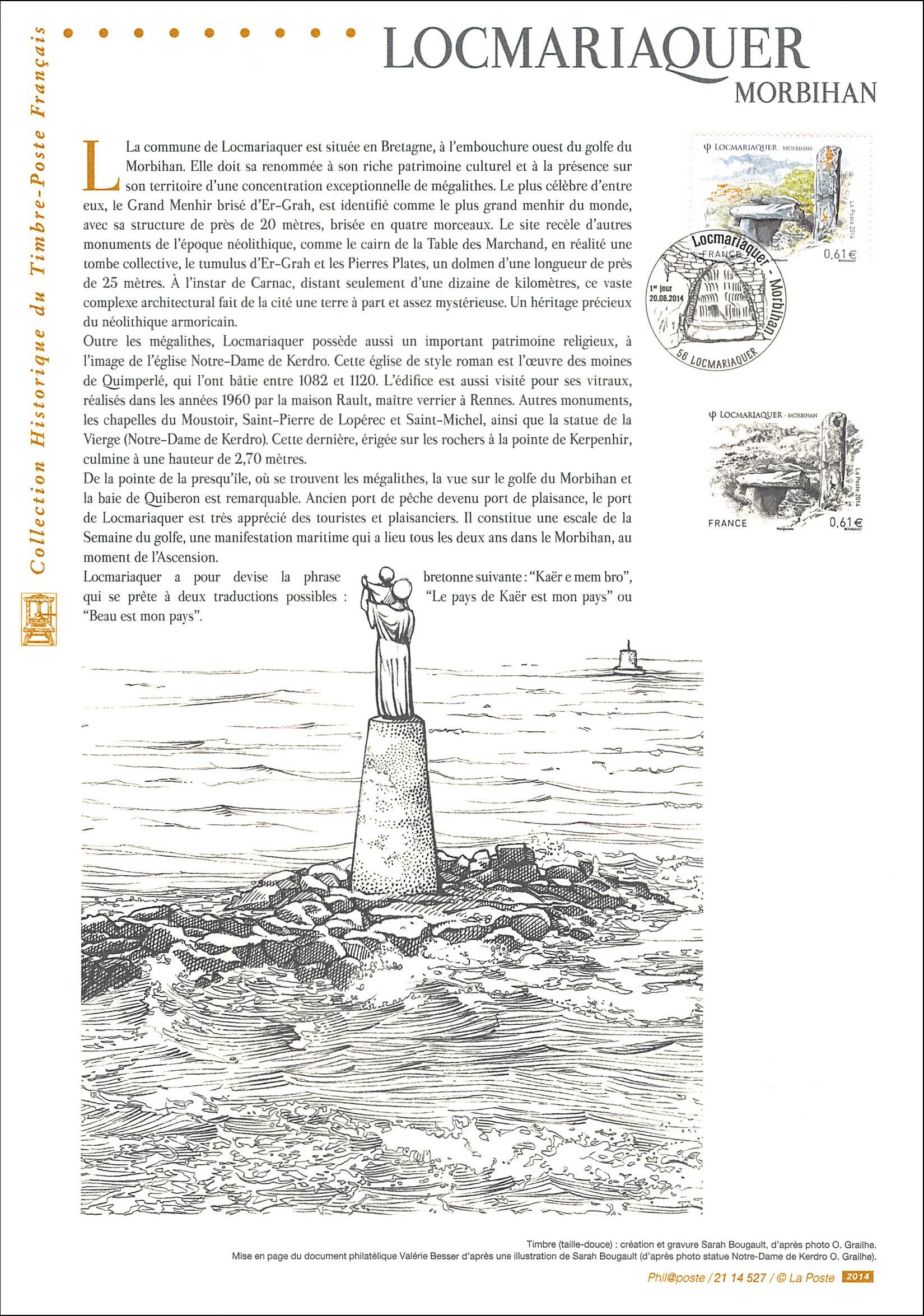 Document officiel 2014 - Locmariaquer - Morbihan