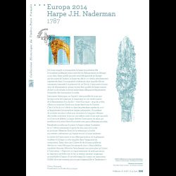 Document officiel 2014 - Europa 2014. Harpe J.H. Naderman
