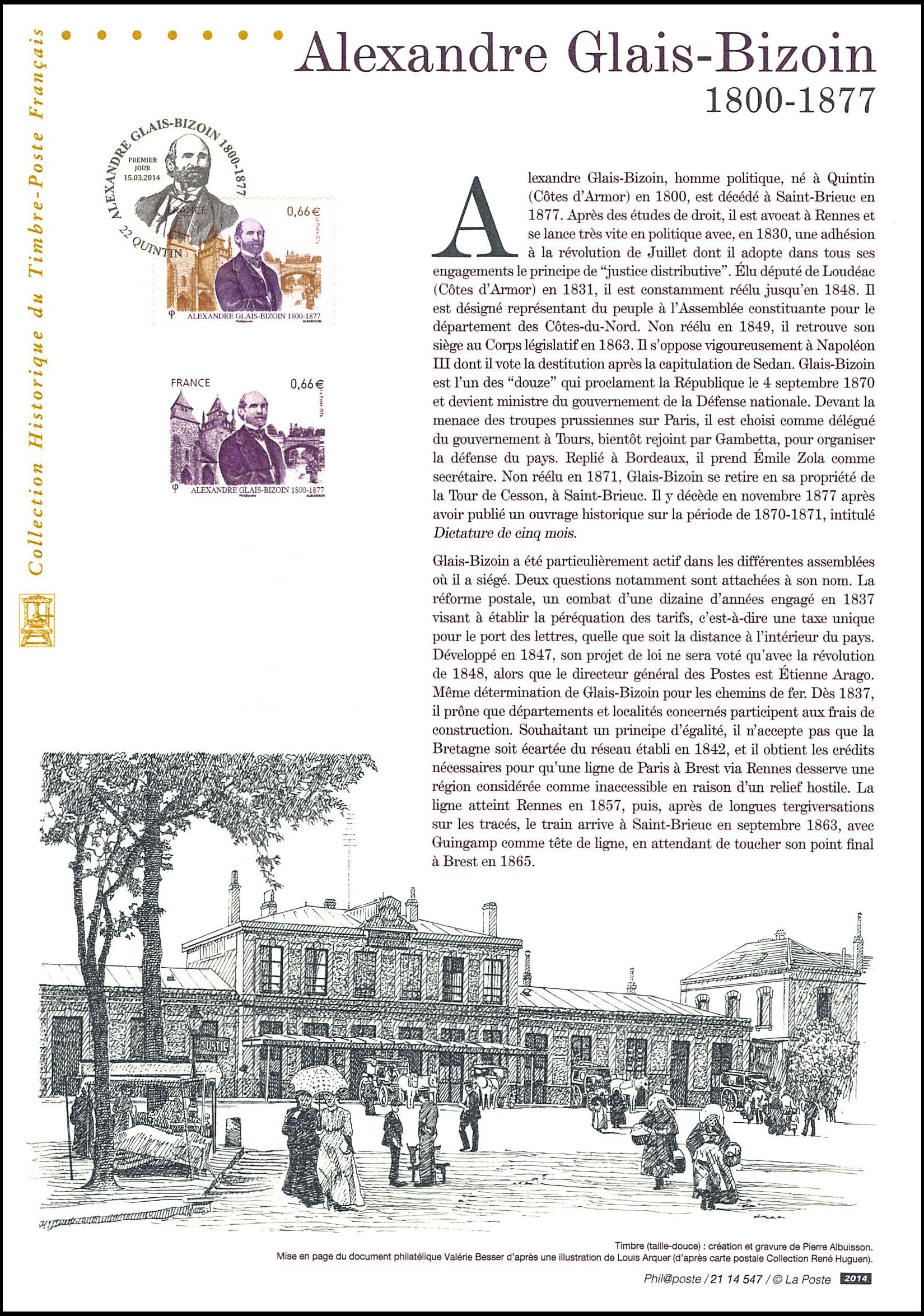 Document officiel 2014 - Alexandre Glais-Bizoin