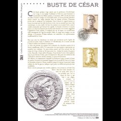 Document officiel 2014 - Buste de César