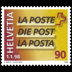 Timbre de Suisse N° 1561...