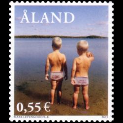 Timbre d'Aland n° 225 Neuf...