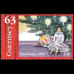 Timbre de Guernesey n° 801...