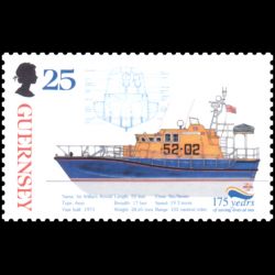 Timbre de Guernesey n° 813...
