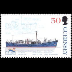 Timbre de Guernesey n° 814...
