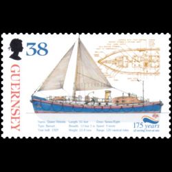 Timbre de Guernesey n° 815...