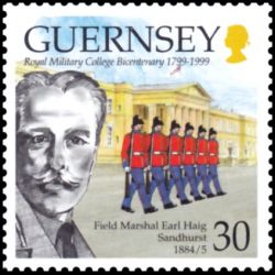 Timbre de Guernesey n° 839...