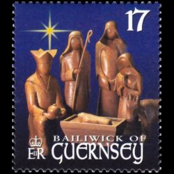 Timbre de Guernesey n° 843...