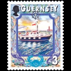 Timbre de Guernesey n° 825...