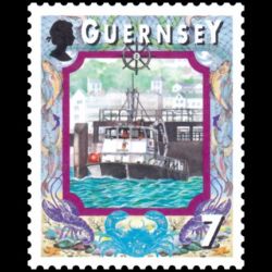 Timbre de Guernesey n° 829...