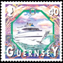 Timbre de Guernesey n° 833...