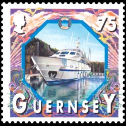Timbre de Guernesey n° 835...