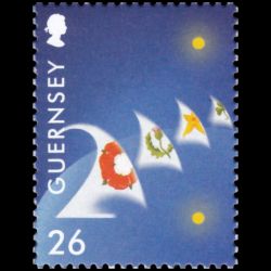 Timbre de Guernesey n° 862...