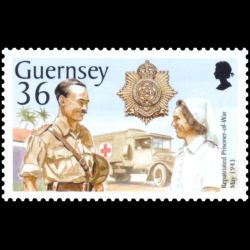 Timbre de Guernesey n° 954...