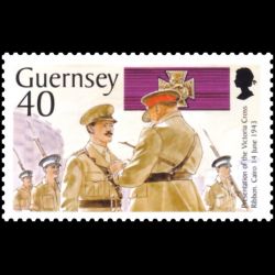 Timbre de Guernesey n° 955...