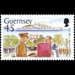 Timbre de Guernesey n° 956...