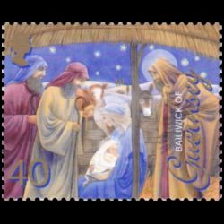 Timbre de Guernesey n° 962...