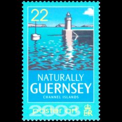 Timbre de Guernesey n° 979...