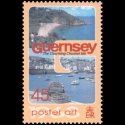 Timbre de Guernesey n° 981...