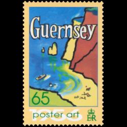 Timbre de Guernesey n° 982...