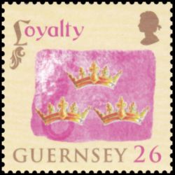 Timbre de Guernesey n° 1022...