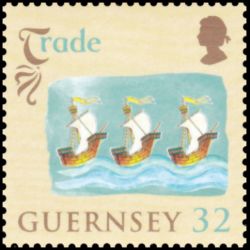 Timbre de Guernesey n° 1023...