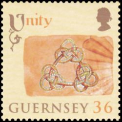Timbre de Guernesey n° 1024...