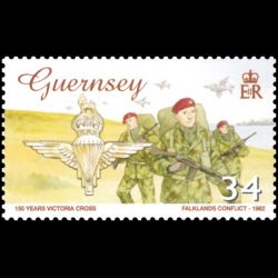 Timbre de Guernesey n° 1080...