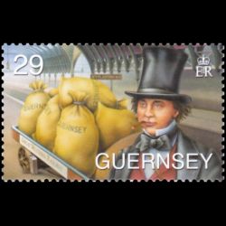 Timbre de Guernesey n° 1093...