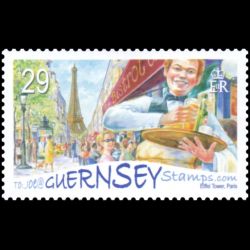 Timbre de Guernesey n° 1101...