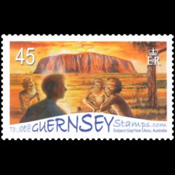 Timbre de Guernesey n° 1102...