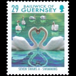 Timbre de Guernesey n° 1118...