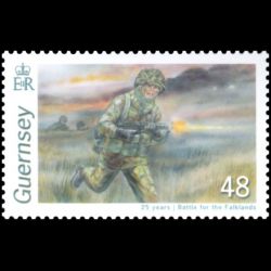 Timbre de Guernesey n° 1137...