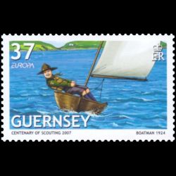 Timbre de Guernesey n° 1140...