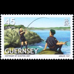 Timbre de Guernesey n° 1141...