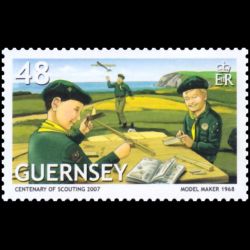Timbre de Guernesey n° 1143...