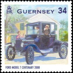 Timbre de Guernesey n° 1217...