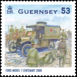 Timbre de Guernesey n° 1221...