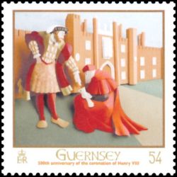 Timbre de Guernesey n° 1267...