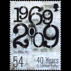 Timbre de Guernesey n° 1273...