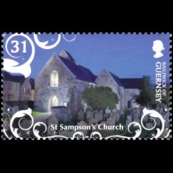 Timbre de Guernesey n° 1286...