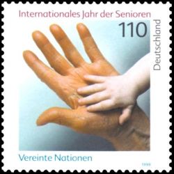 Timbre Allemagne fédérale...