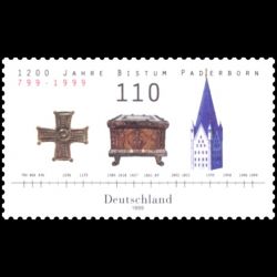 Timbre Allemagne fédérale...