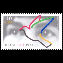 Timbre Allemagne fédérale...