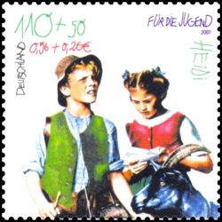 Timbre Allemagne fédérale...