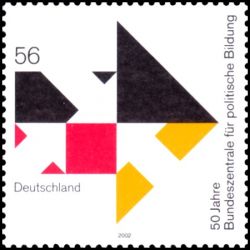 Timbre Allemagne fédérale...