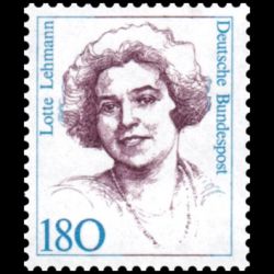 Timbre Allemagne fédérale...