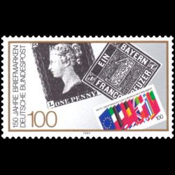 Timbre Allemagne fédérale...