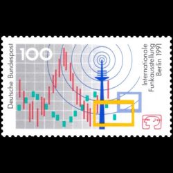 Timbre Allemagne fédérale...